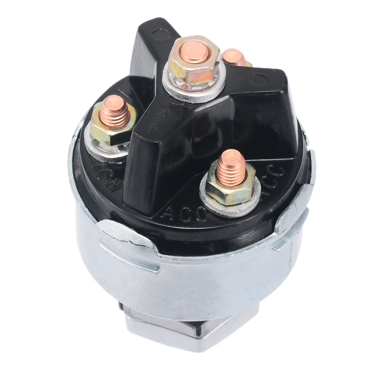 Mayitr 1 PCS  Car Motorcycle Ignition Switch 3 Position Ignition Starter 2 KeyS Switch Lock with Momentary Start Universal