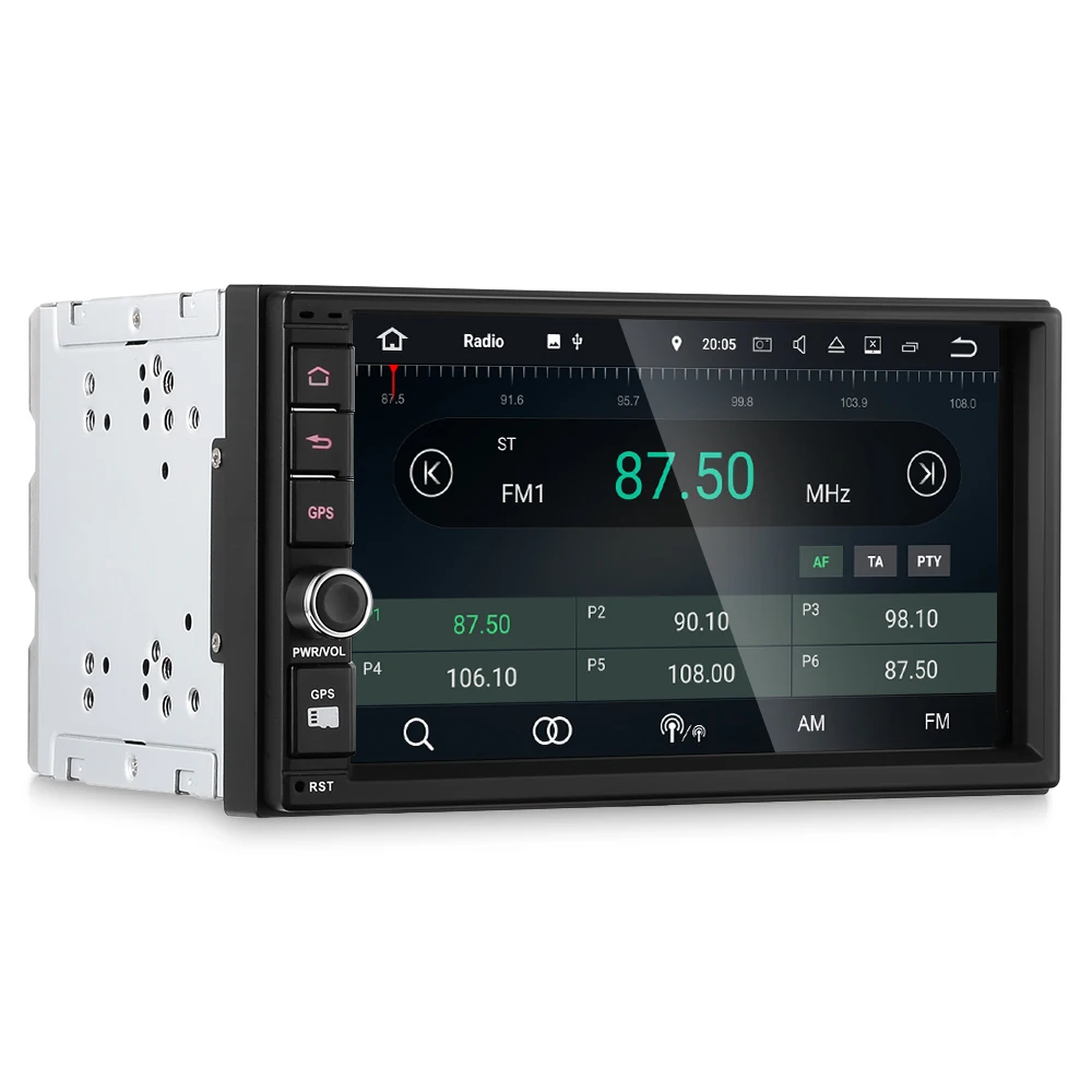 

2 Din Android 7.1 Car Multimedia Player 7inch 1024 X 600 WiFi FM Car Radio Stereo Auto Audio 2G+16G GPS Navigation Bluetooth