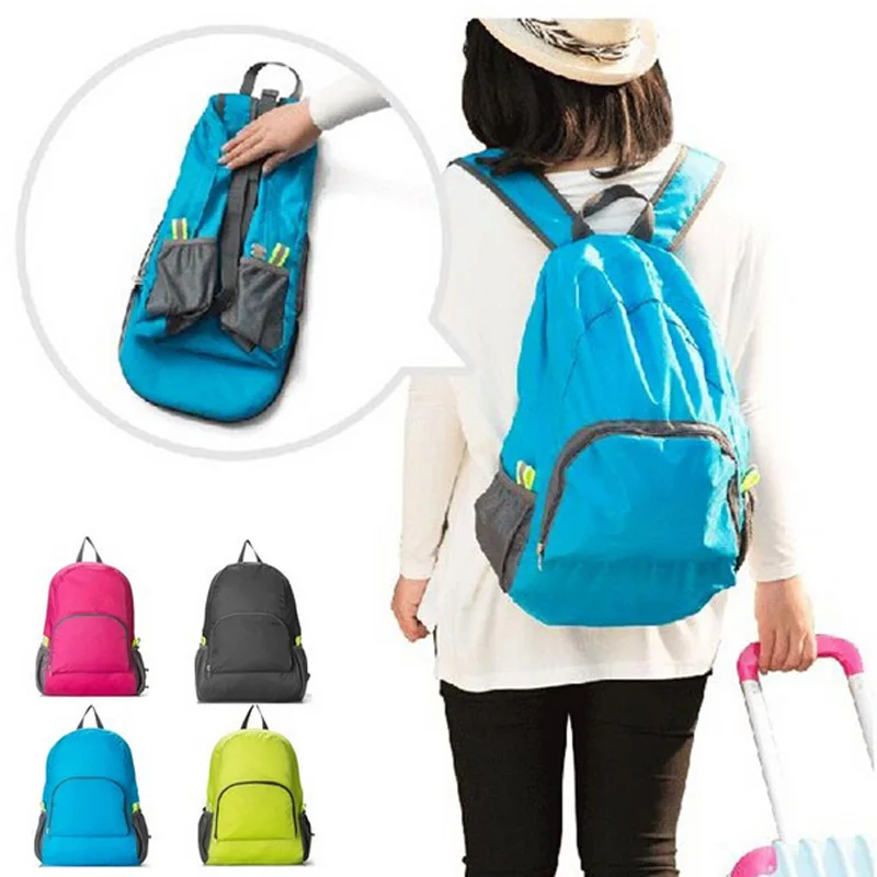 New Travel Kit Waterproof Portable Foldable Backpack Mochila Storage