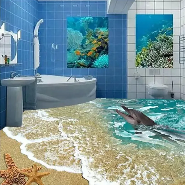 Custome Floor Tiles Sea Toilet 80x80cm Bathroom Wall Home Custome Floor Tiles Sea Toilet 80x80cm Bathroom Wall Home Hotel Decoration Full Polished Ceramic