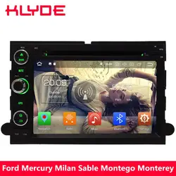 KLYDE 4G WI-FI Android 8 7 Octa Core 4G B Оперативная память dvd-плеер автомобиля радио для Ford Focus Mercury Милан СОБОЛЬ Монтего Монтерей альпинист