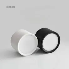 Lamparas де Techo 1 шт. поверхностного монтажа Потолочный светильник Smd5730 85-265 В лампы светодиодные светильники точечные свет+ led Драйвер