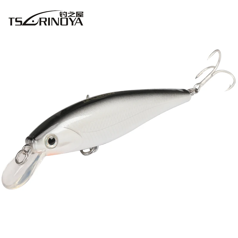 TSURINOYA DW34 Minnow приманка 78 мм 9 2 г плавающая (0 8 1 м) рыболовная Isca искусственная Para Pesca
