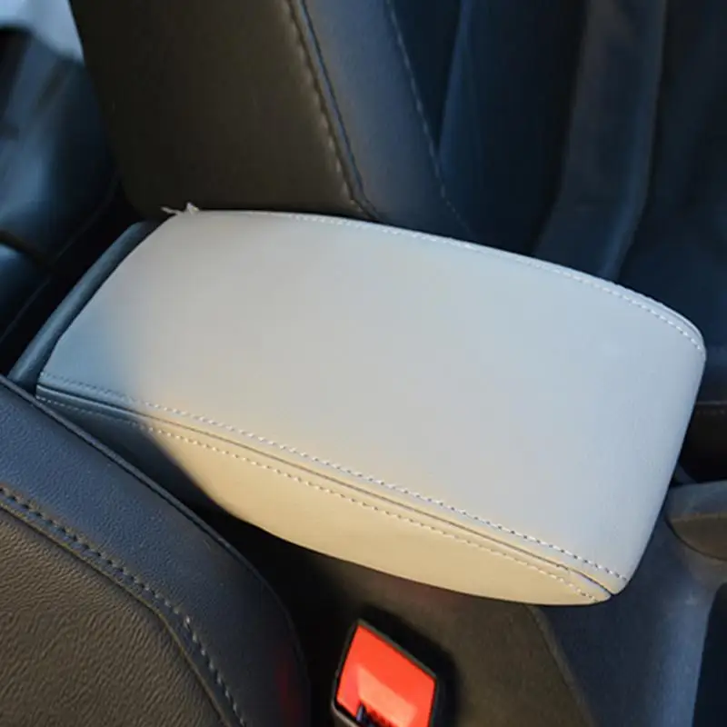 Авто верхняя поддержка из искусственной кожи подушка накладка Подлокотник Крышка Для- Tiguan MK2
