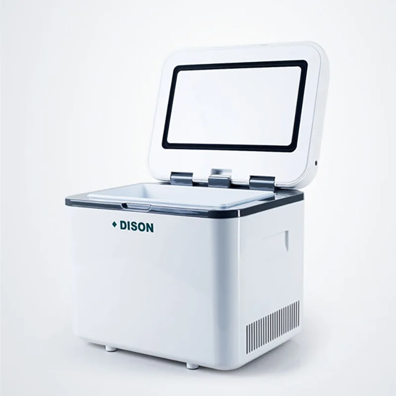 

Free Walk Outdoor Portable Vaccine Cooler Box Mini Car refrigerator in 2-8'C with Alarm System