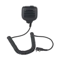 2 Pin Динамик МИКРОФОН Микрофон КИК-17 для Baofeng Kenwood Wouxun Walkie Talkie Двухстороннее Радио KG-689 KG-UVD1 УФ-5R BF-V6