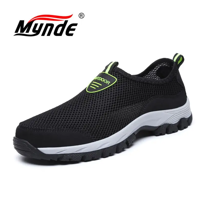 

Mynde Men Big Size 39-48 Fashion Men Shoes Comfortable Waterproof Outdoor Casual Shoes Slip-On Spring Autumn Rubber Sneakers