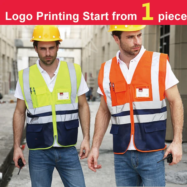 Жилет SPARDWEAR двухцветный яркий светоотражающий жилет безопасности с логотипом