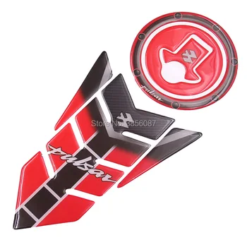 

1Set MJL-024 New FASP Motorcycle Fuel Tank Pad Oil tank cover Protector Decal yes PULSAR Fit Pulsar