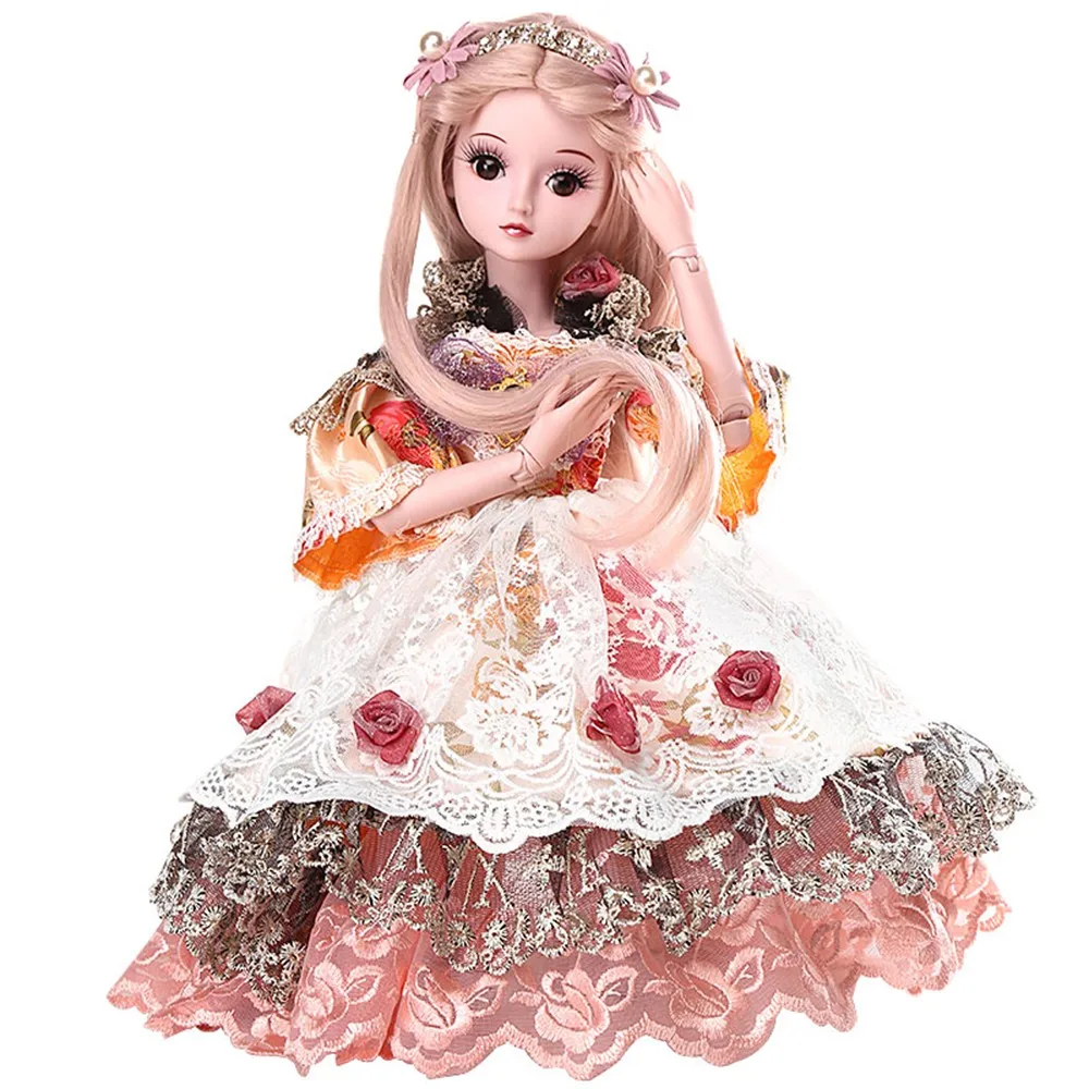 1/3 BJD кукла 60 см/23,6 ''Высота 19 шарнирные куклы(парик+ обувь+ одежда+ волосы+ глаза+ макияж) коллекция игрушек