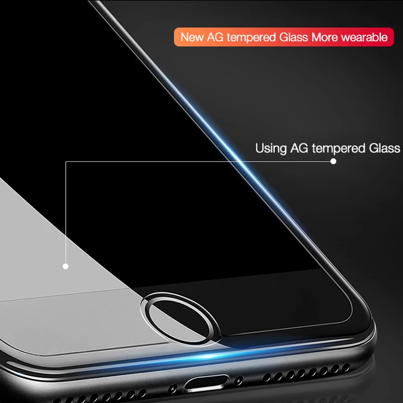  CAFELE Gehärtetem Glas Für iphone 6 6s 7 8 plus 3D rand vollen abdeckung Screen Protector Für iphon