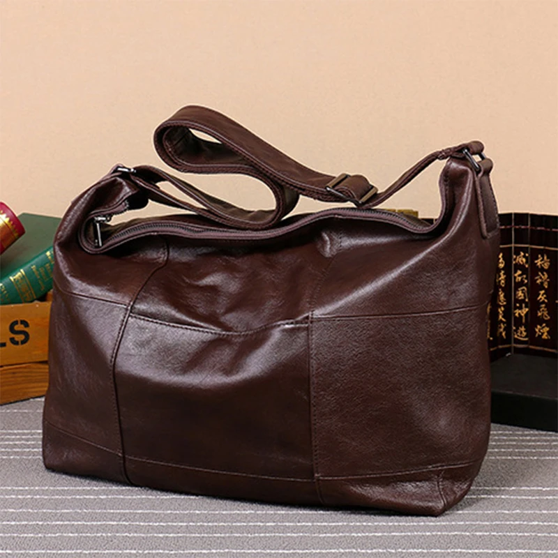 Роскошная Повседневная Сумка-тоут женская натуральная кожа дизайнерские сумки OL женские сумки женские качественные кожаные сумки через плечо - Цвет: Coffee