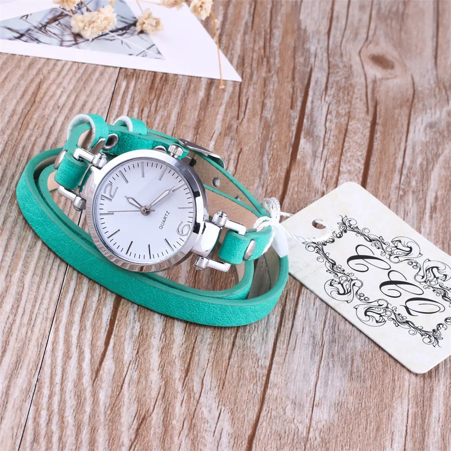 CCQ модные роскошные часы с кожаным браслетом женские кварцевые часы повседневные женские наручные часы Relogio Feminino Прямая поставка