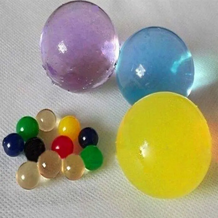 

10 Pcs/lot Colorful Crystal Ball Crystal Soil Water Swelling Beads Grow Balls Wedding Home Decor Christmas Party Home Ornaments