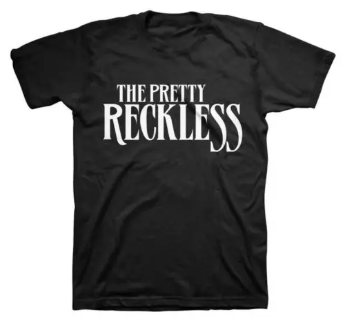 

THE PRETTY RECKLESS - Logo - T SHIRT S-M-L-XL-2XL Brand New - Official T Shirt 100% cotton tee shirt, tops wholesale tee