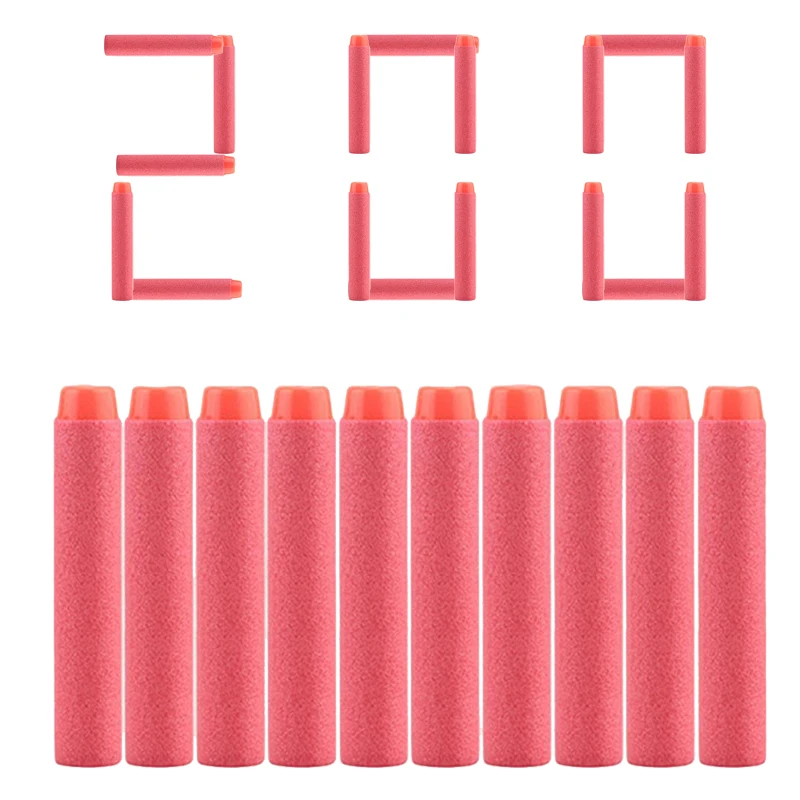 200 шт. пополнения Дартс для Nerf пулями мягкими дырочку головы 7 2 см заправка