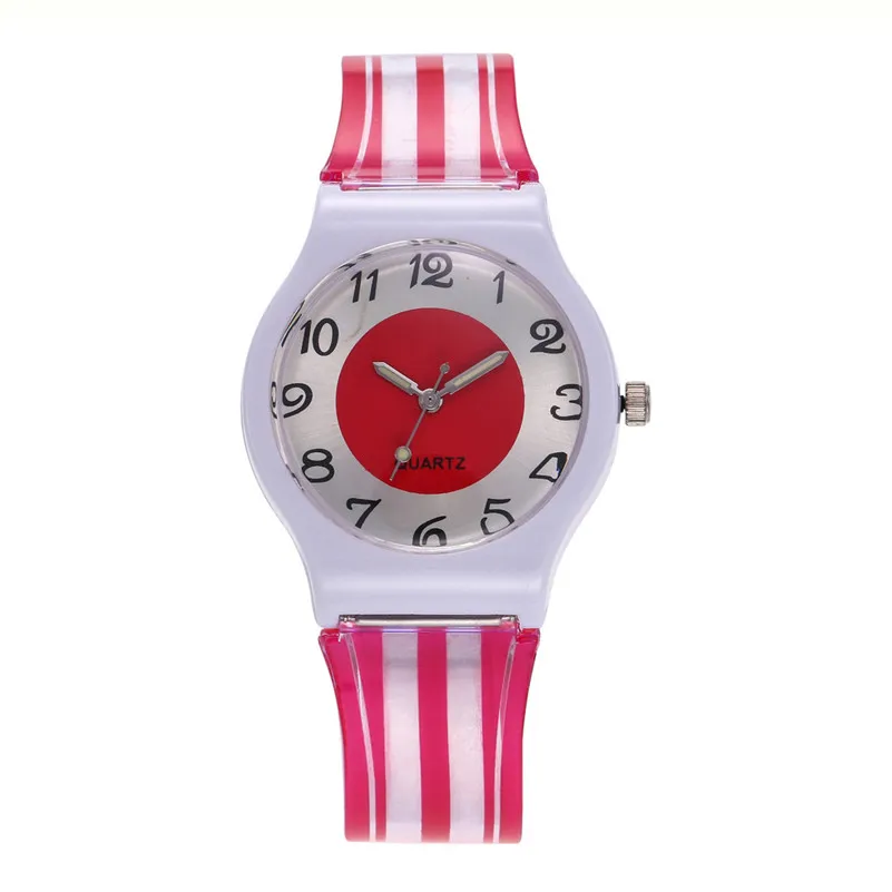 2018 New Arrival watch women Student Fashion Silicone Band Analog Quartz Round Wrist Watch Watches clock relogio feminino M21 (4)