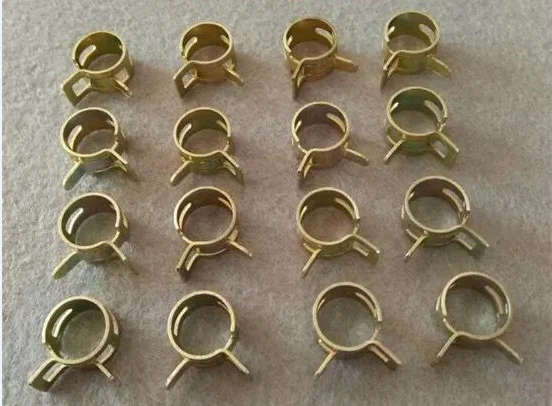 

10Pcs 4mm-25mm for choose Fuel Spring Clip Vacuum Silicon Hose Clamp Autos Autos Spring Clip Fuel Oil Water Hose Pipe Tube Clamp