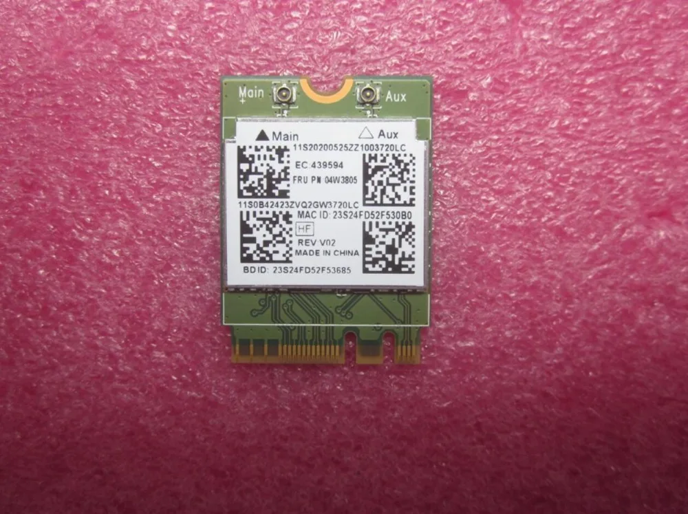 

New for For Lenovo ThinkPad T440 T440S Wireless Adapter Card for RTL8192EE + RTL8761 BT4.0 M.2 WiFi Card FRU 04W3805