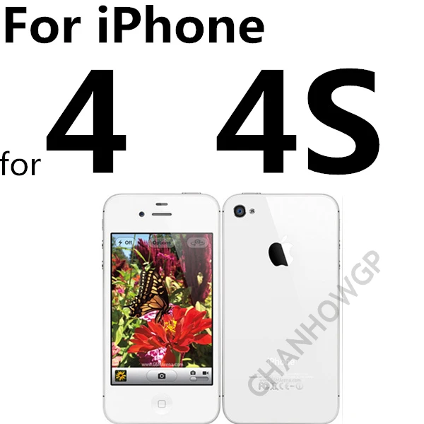 For iPhone 4 4S Защитная пленка из закаленного стекла для iPhone 11 Pro X XS Max XR 8 7 6 6S Plus SE 4S 5 5S 5C 10 - Цвет: For iPhone 4 4S