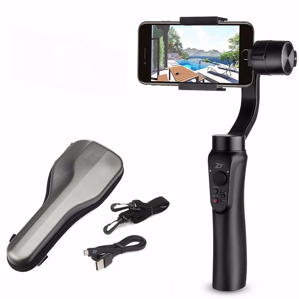 

Zhiyun Smooth Q Smooth Q Handheld Gimbal Stabilizer for Smartphone for iPhone 7 6s Plus S7 S6 Wireless Control Vertical Shooting