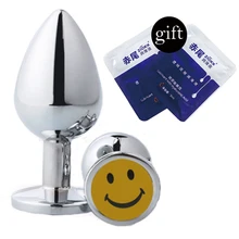 Anal Plug for Men Gay Butt Plug Booty Beads Stainless Steel Sex Toys Adult Products Vaginal Stimulator