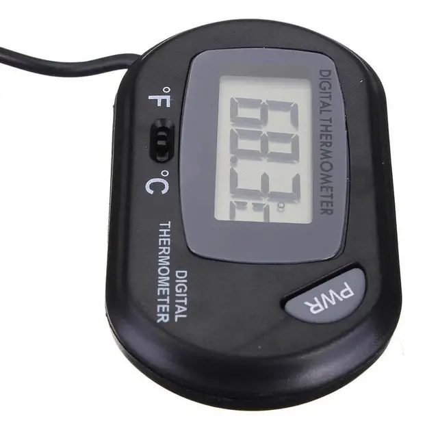Aquarium Thermometer Reptile Sea Turtle Sucker Diving Pet Box With