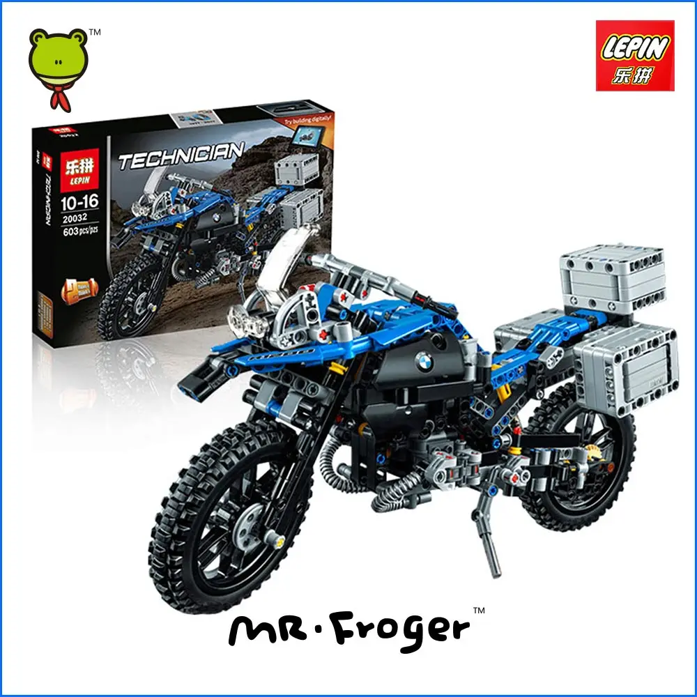 

Mr.Froger Lepin Technic Motor Building Bricks Compatible With Creator Motorcycle Toy models Blocks Kids Assembly Toys 20032 Gift