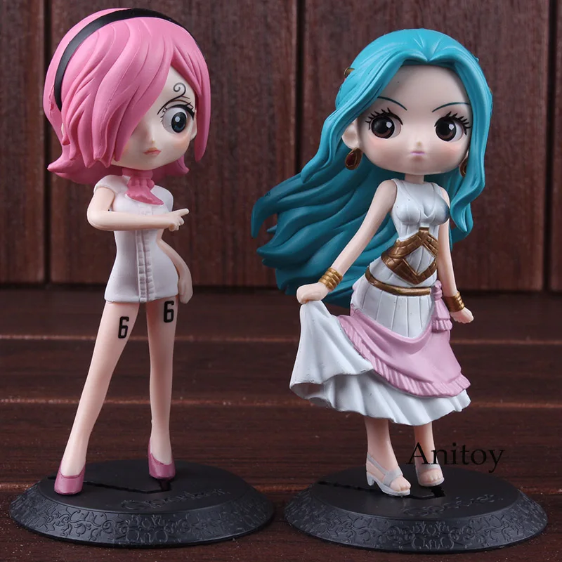 

QPosket Q Posket Petit Nefeltari Vivi Vinsmoke Reiju Action Figure One Piece PVC One Piece Vivi Collectible Model Toys
