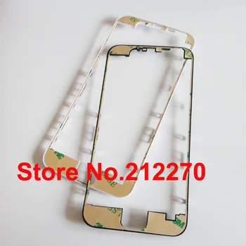 

50pcs/lot New Front Frame Bezel LCD Holder With Adhesive Sticker Replacement Parts For iPhone 6 4.7" Black/White Wholesale