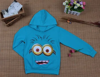 Brand Infant Boys Clothes cartoon anime figure Children Hoodies Kids Clothing Boys Girls Autumn minion Sweater 6