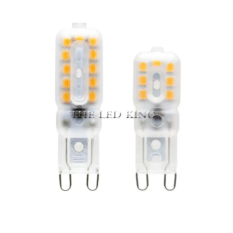 10X G9 G4 Светодиодная лампа 220 В Led ampul 12 светодиодов кукурузные лампы 3 Вт 5 9 2835 Лампы