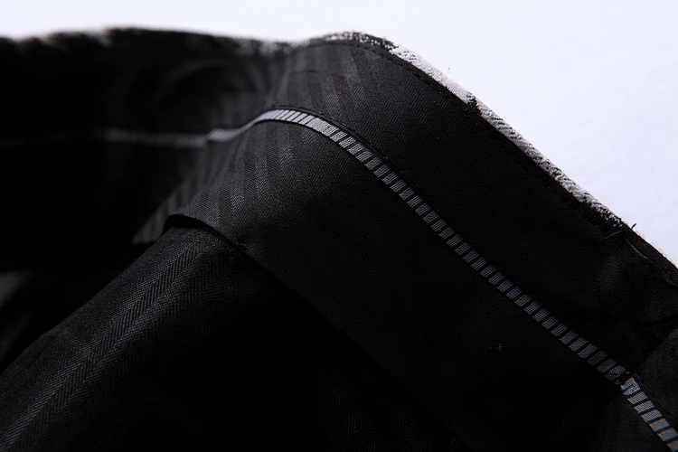 Осенние мужской пиджак, жакет с брюками и жилетом тонкий дизайн мужское платье Комплект из трех предметов Азиатский размер S-5XL