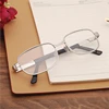 Crystal Glass Reading Glasses Women Men Metal Frame Square Hyperopia Presbyopia Reader Glasses +1.0 +1.5 +2.0 +2.5 To +4.0 ► Photo 3/5
