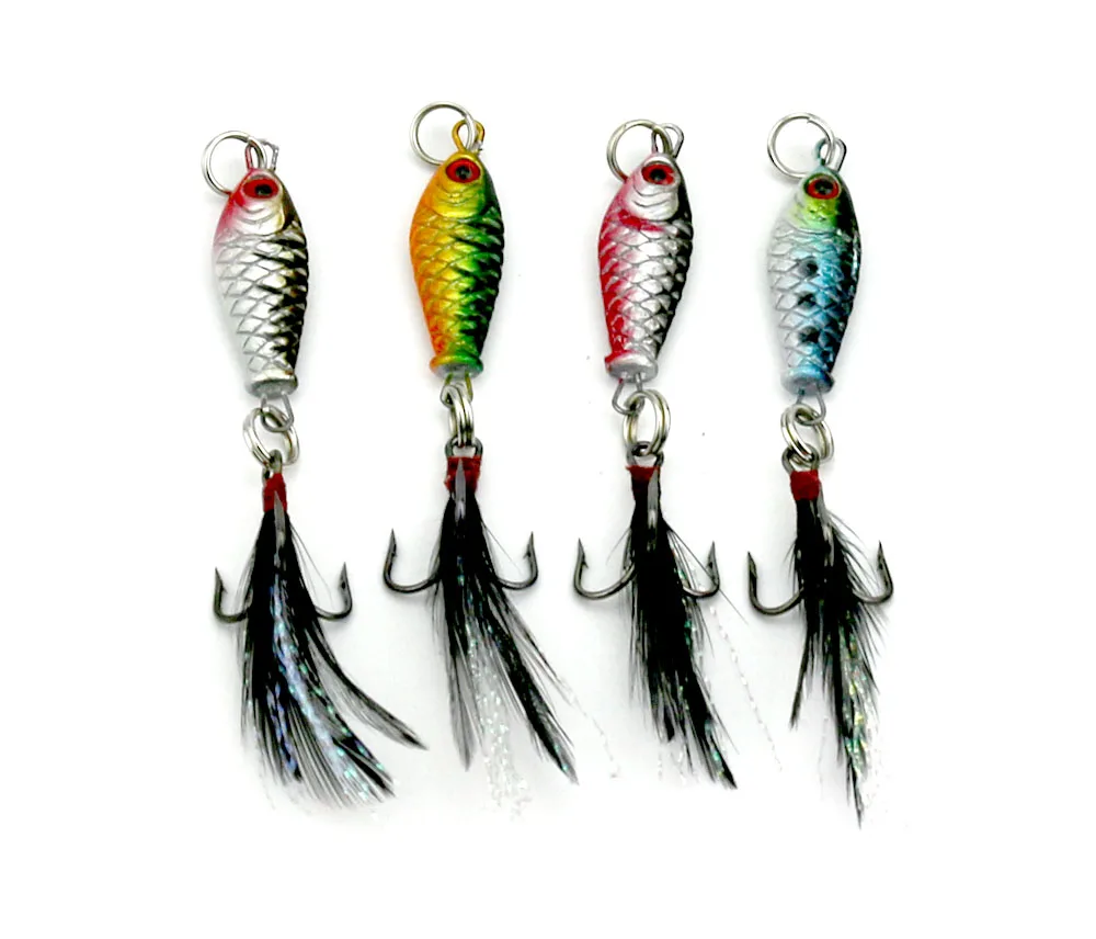 

HENGJIA 16pcs Lead Fishing Lure MINI LEAD FISHING LURE BASS WALLEYE 6G Fishing Crankbait Lure Lead Jigs carp fishing tackleLB003