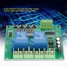 12v 24v LED Digital Time Delay Relay YYB-5 Motor Forward / Reverse Control Board Two Relay Delay Motor Timing Cycle Module 12v 24v LED Digital Time Delay Relay YYB-5 Motor Forward / Reverse Control Board Two Relay Delay Motor Timing Cycle Module