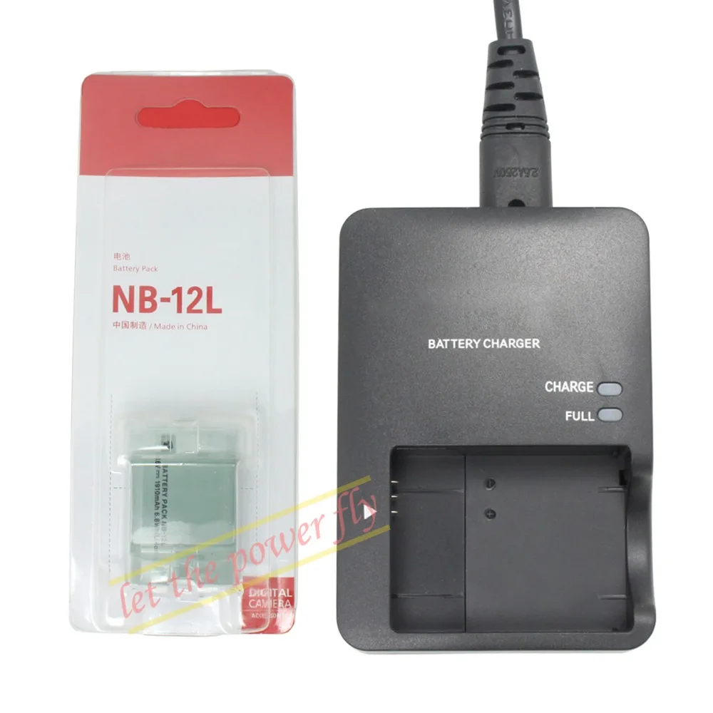 NB 12L NB 12L Rechargeable Battery CB 2LGE CB 2LG font b Charger b font For