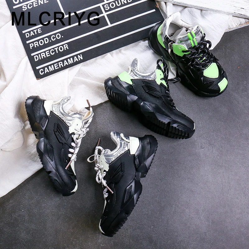 Autumn Kids Sport Sneakers Children Black Shoes Baby Girls Mesh Casual Sneakers Boys Brand Chunky Sneakers Fashion Trainers