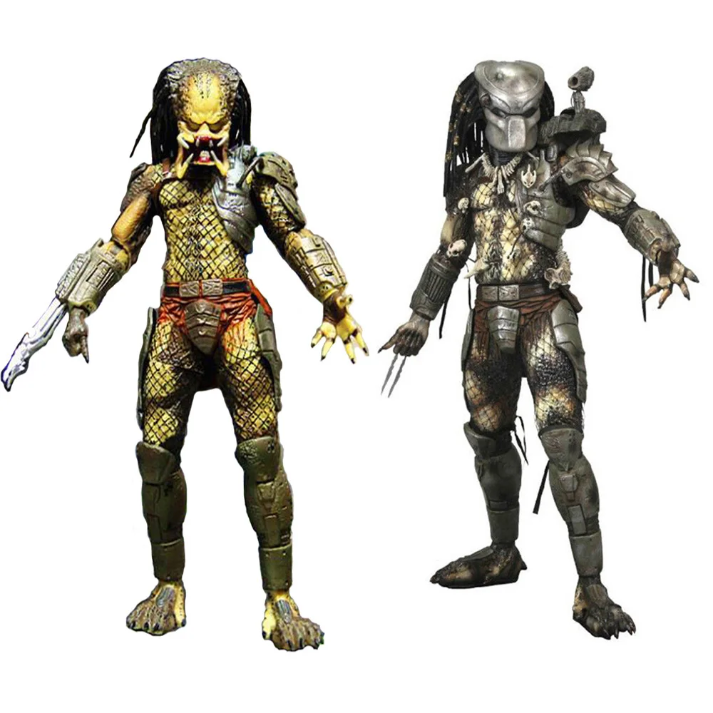 NECA модель игрушки Хищник серии 8 Классический джунгли Охотник 20 см ПВХ Фигурки