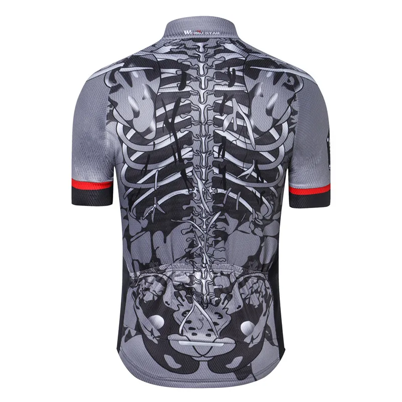 Skeleton Cycling Summer Summer Men Bicycle Breathable Cycling Clothing
