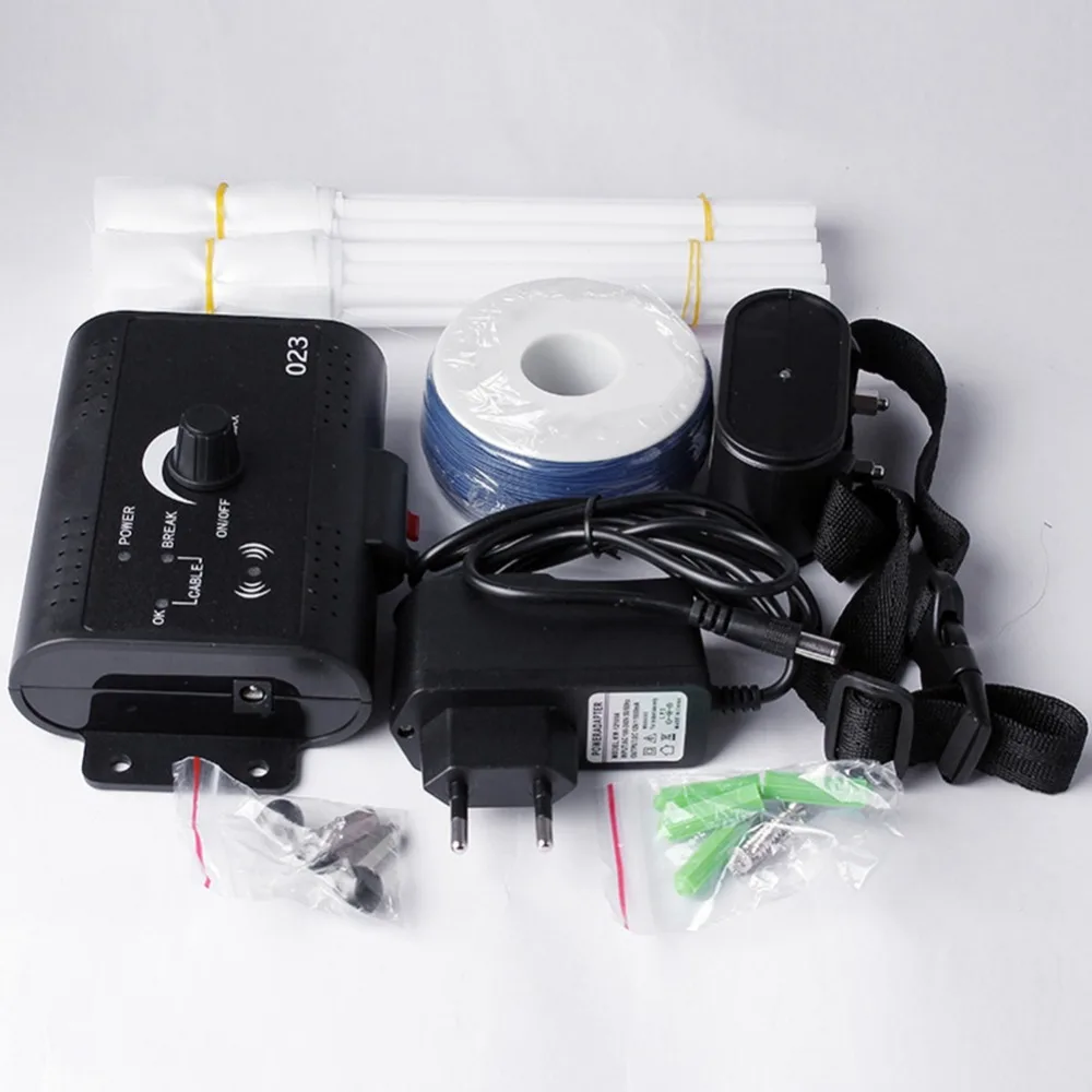 

Safety Dog Electric Fence With Waterproof Dog Electronic Training Collar Buried Electric Dog Fence Containment System