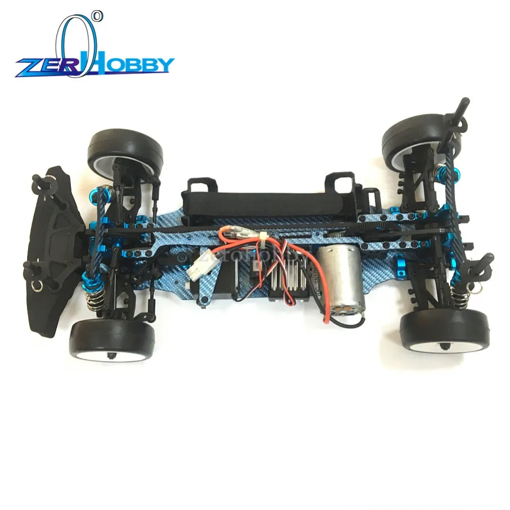 

S120011 102-17-30 1/10 scale drift chassis, R3 standard color fiber