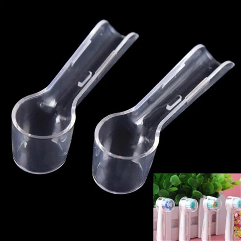 

Electric Toothbrush Heads Protective Cover For Oral B Braun Toothbrush Heads Travel Dustproof Keep Clean Transparent 4Pcs