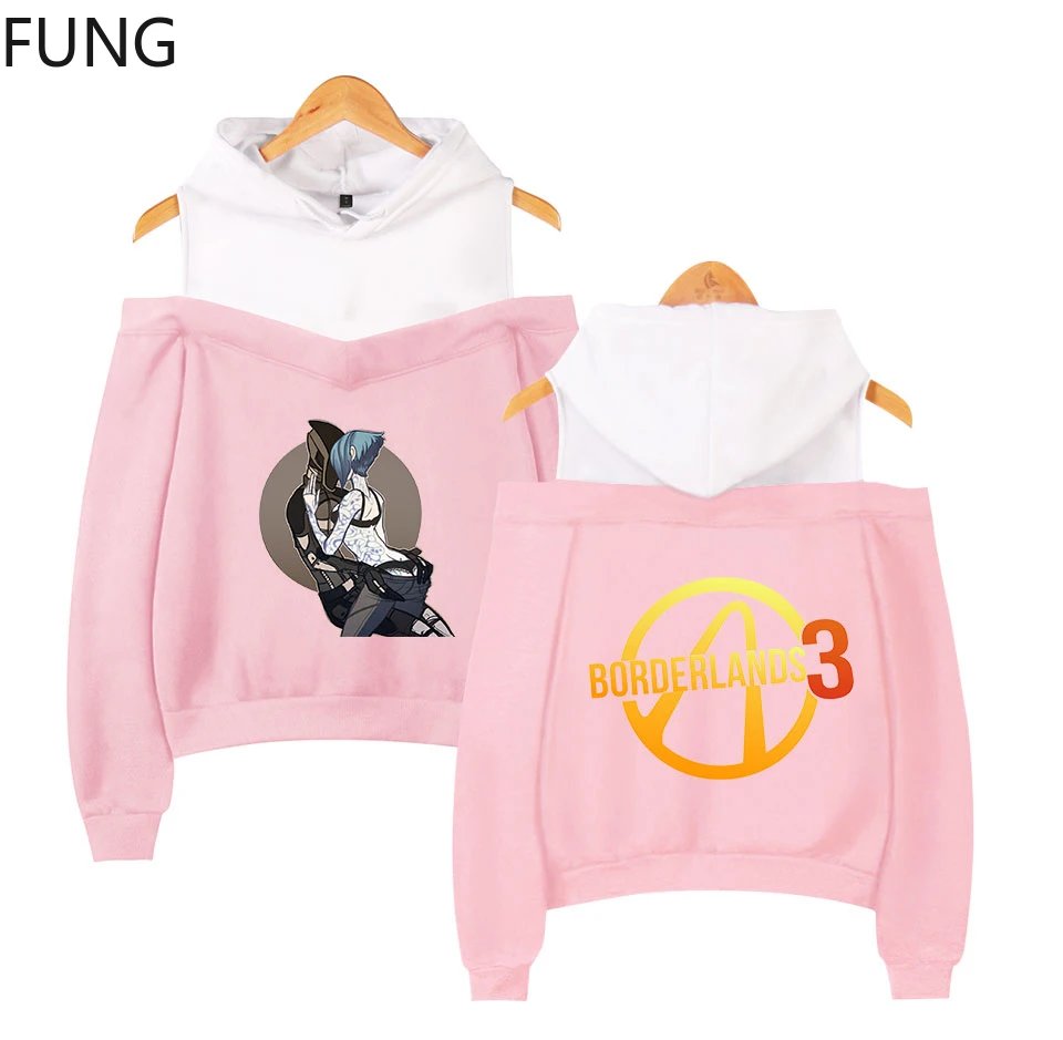 

Borderlands 3 Hoodie Sweatshirt Women New Game Cosplay Streetwear Harajuku Borderlands Hooded Sweatshirt Womens Hoodies 4XL