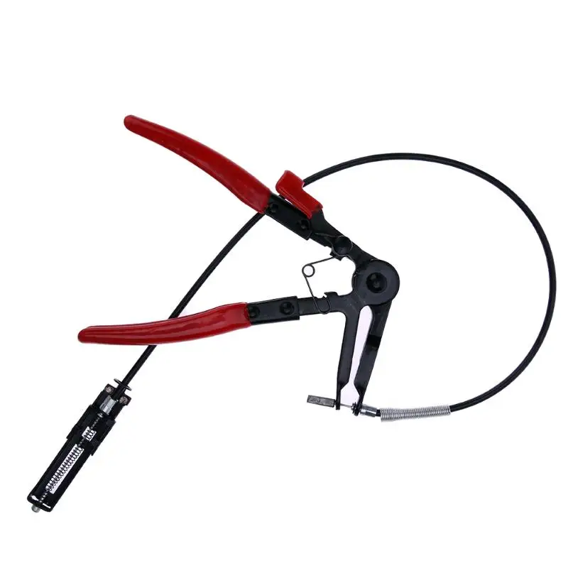 Практичная гибкая трубка зажим плоскогубцы Тип Kabel Flexibele Draad Lange Bereiken Slangklemmen Tang voor Auto Repar Slangklem