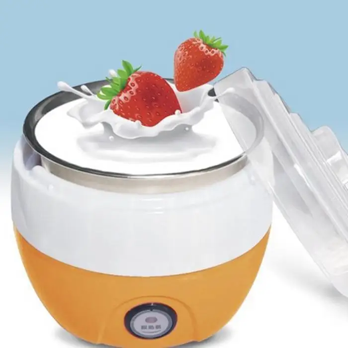 220 V 1L Электрический автоматический изготовитель йогурта машина Yoghurt DIY инструмент пластиковый контейнер Kithchen прибор