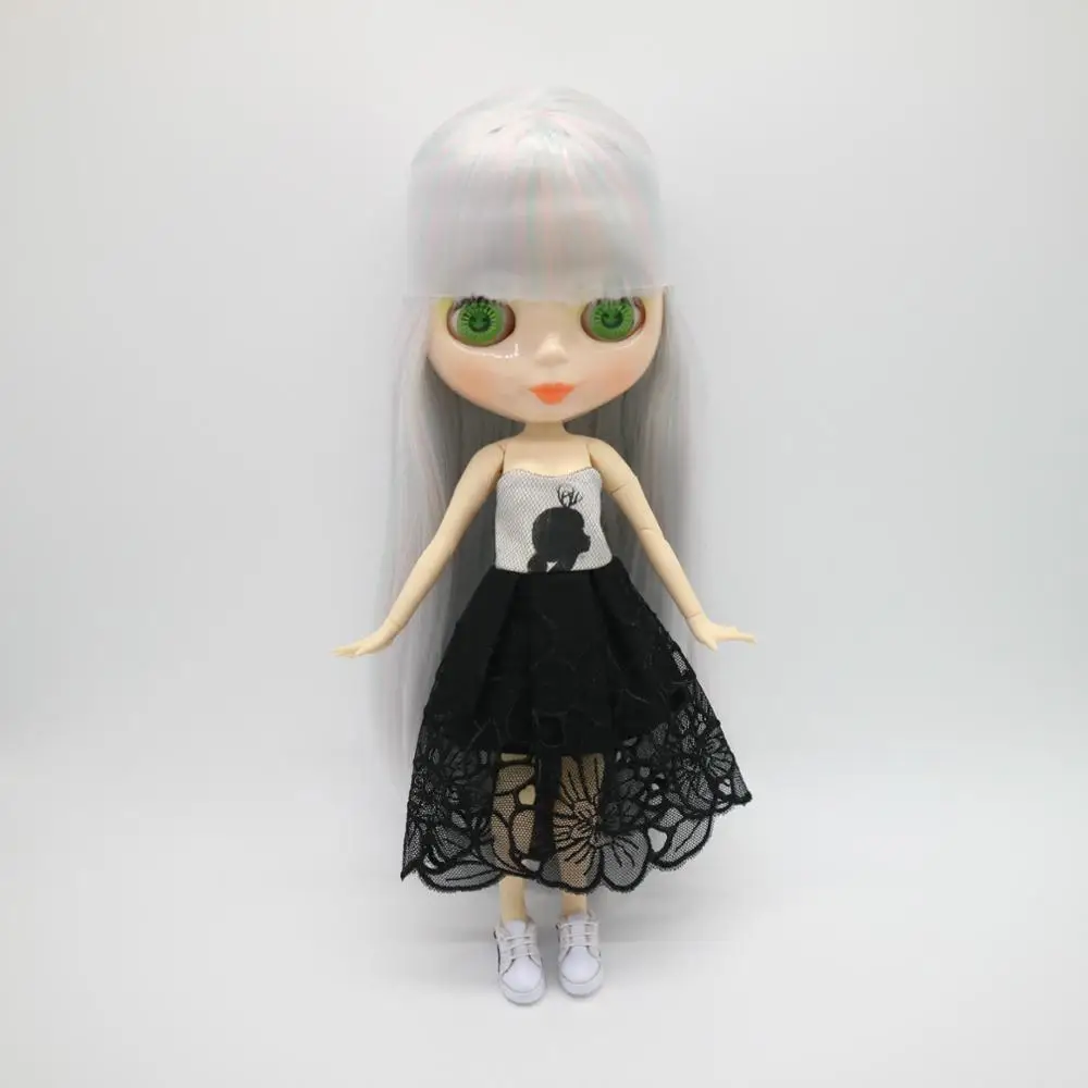 Цельная кукла без одежды blyth кукольные Заводская кукла 20171228 2 - Цвет: doll and clothes 1