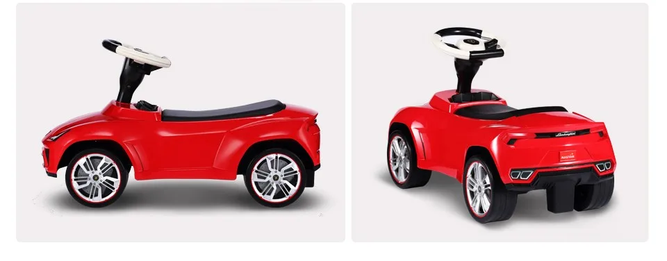 Rastar Лицензированная езда на автомобиль игрушка четыре колеса Lamborghini Урус концепция ноги к полу автомобиль с рогом и шасси 83600