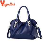 Yogodlns Designer Women Handbag Female PU Leather Bags Handbags Ladies Portable Shoulder Bag Office Ladies Hobos Bag Totes