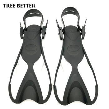 

Adjustable Swimming Fins children's Short Flipper Diving Flippers Silicone Portable Comfortable Swimming Fins KIDS Size 24-35